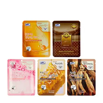 

A set of fabric masks 3W clinic fresh mask sheet set #3 (5 pcs.)