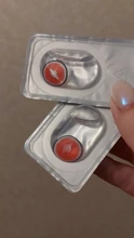 2 unids/par Rosa lentes accesorios de anime de lentes de contacto de Color lentes de Color ojo póngase en contacto con Lenases Yealry UYAAI Anime cosplay