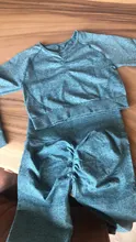 Conjunto de ropa para Yoga para mujer, ropa deportiva para mujer, conjunto deportivo, ropa atlética para ejercicio sin costuras