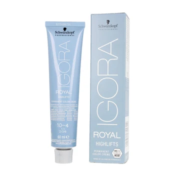 

Dye permanent IGORA ROYAL HIGHLIFTS 10-4 Schwarzkopf (60 ml)