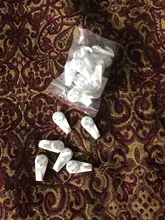 20 Uds blanco de pintura foto de Invisibl uñas de plástico colgando colgante decoración para el hogar pared montaje foto marco sin uñas