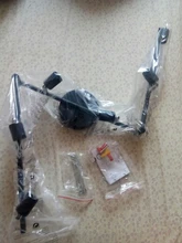 4/6-Heads Chandeliers-Light Gu10-Base Bedroom Living-Room Industrial Black/silver LED