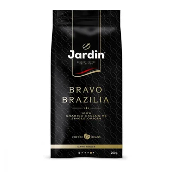 

Coffee Jardin "Bravo Brazilia", in grains, 250 gr