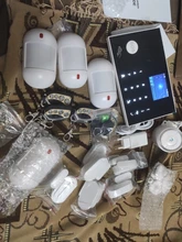 Sistema de alarma inalámbrico para uso en el hogar, detector de intrusos y ladrón con cable, detecta RFID TFT, con teclado táctil, 11 idiomas, soporte wifi/gsm de 433Mhz y compatible con Alexa