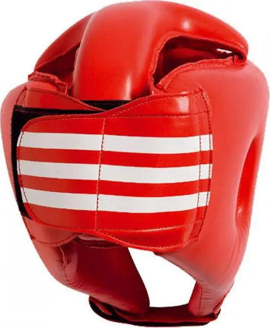Helmet boxing red (size XS) Adidas competition head guard adibh01 | Спорт и развлечения