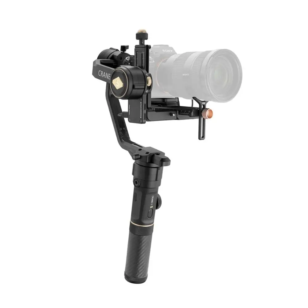 Zhiyun Crane 2 2s 3 осевой Ручной Стабилизатор для Canon Nikon Sony Panasonic DSLR камер 80D 90D BMPCC 6K 5D3|servo
