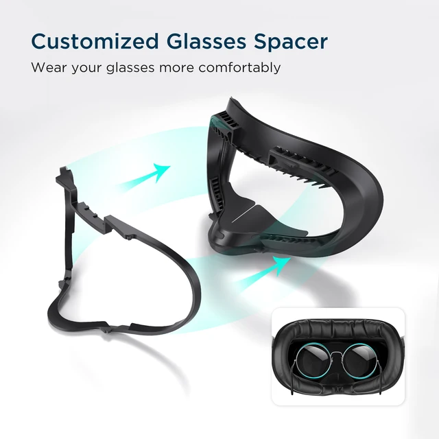 Kiwi-交換用フェイスキット,改良されたvrデザイン,oculus Quest Kiwi-交換用フェイスキット,改良されたvrデザイン,oculus Quest