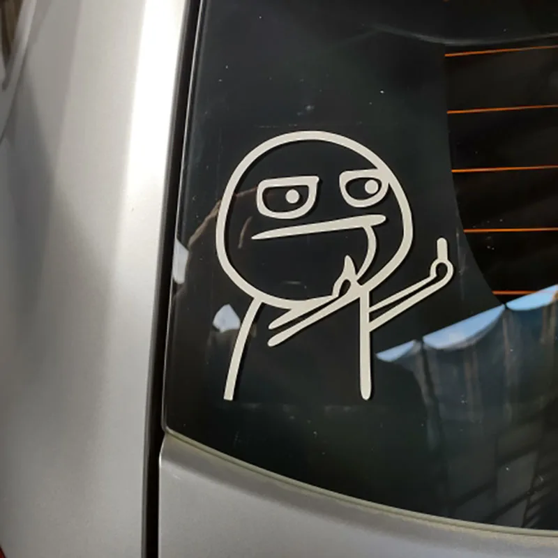 Reflective Hellaflush Car Stickers Funny Cartoon Wrap Vinyl Decals Body Decor Parts For Nissan Qashqai,Peugeot 2008,Alfa Romeo