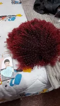 Pelucas Afro rizadas de pelo corto con flequillo para mujeres negras, cabello sintético africano sin pegamento, Cosplay, Lizzy de alta temperatura