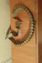 Cinturón Bandoliers para armas de caza, soporte de munición redondo de 26/55 pulgadas, 12GA, 8 unidades