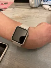 Protector de pantalla de cristal + cubierta para carcasa de reloj Apple, 44mm, 40mm, iWatch, 42mm, 38mm, accesorios para Apple Watch serie 5 4 3 SE 6