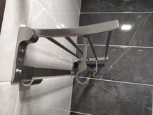 Hanger Towel-Rack Frap Silver Aluminum with Hooks F808 Wall-Mounted Surface-Towel Adjustable