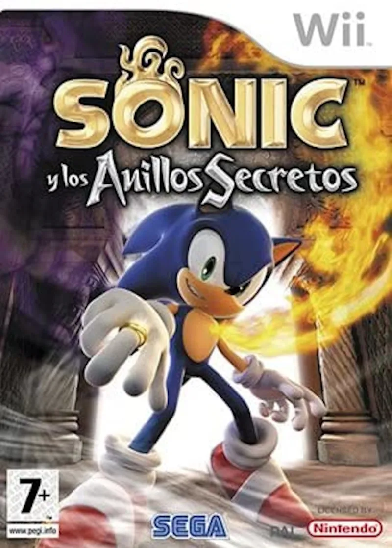 Videojuego para Consola WII: SONIC Y LOS ANILLOS SECRETOS, Pegi 7+, Español (JUEGO WII DE SEGUNDA MANO) - Productos electrónicos