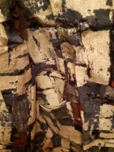 Camisa larga Vintage de lino y algodón para mujer, blusa informal de manga larga con cuello levantado