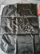 Cortina magnética para ventana de coche, parasol Universal de dibujos animados para ventana lateral, protección UV para chico y bebé