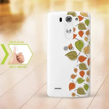 

Personalized LG G3 Slim Clear Silicone Phone Cover (Leaf Temalı-3)