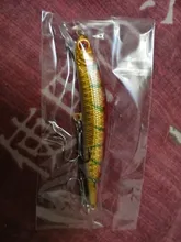 3D Eyes Floating Minnow Wobblers Fishing-Lure Laser Crankbait Aritificial Hard-Plastic