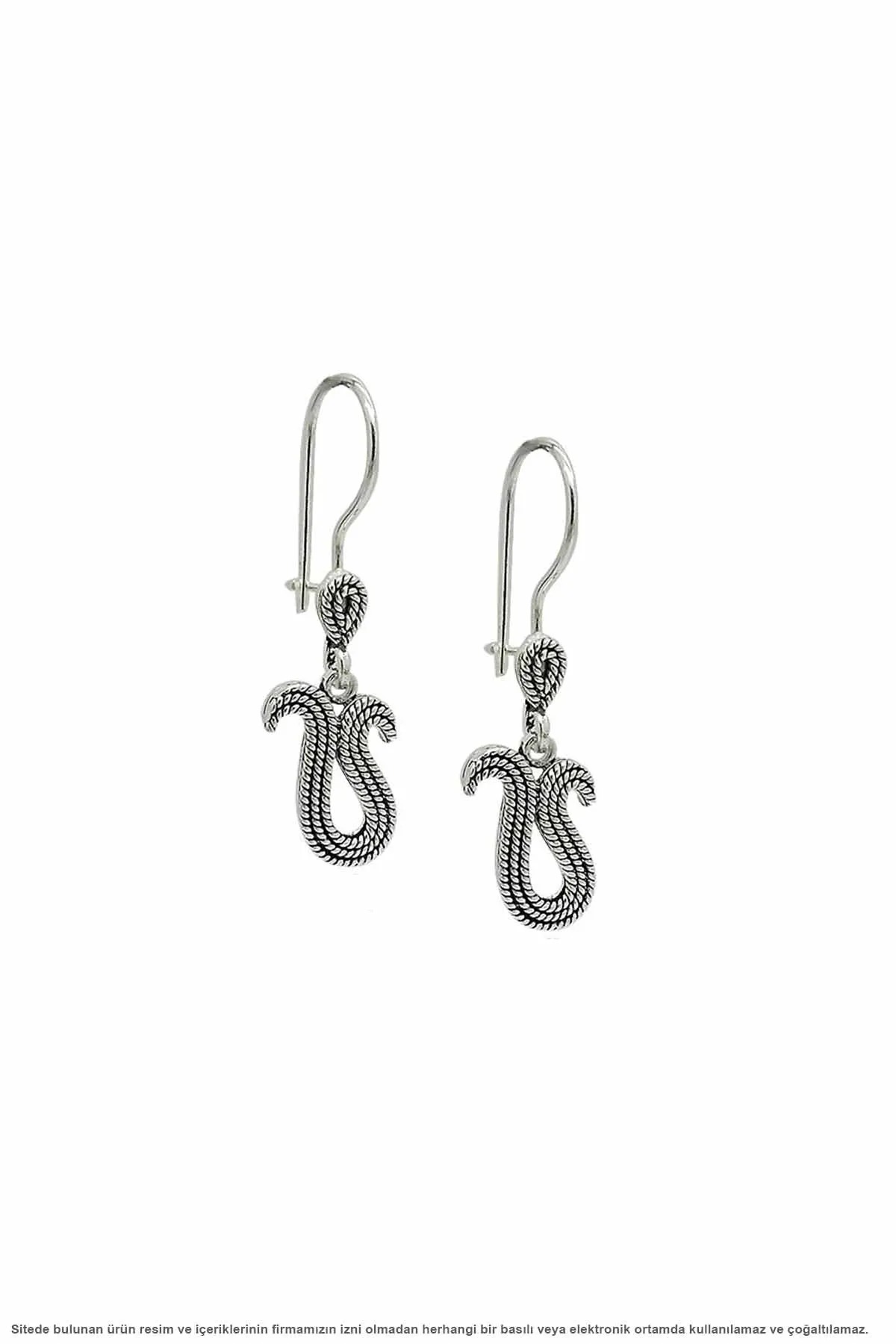 

Midyat silver filigree Tulip womens Earrings
