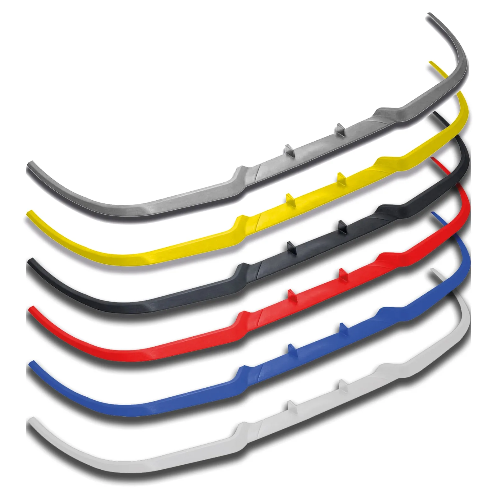 CUPRA Front Bumper Lip 3 Piece Diffuser Spoiler Body Universal Modified Tunning Euro