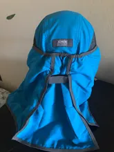 AONIJIE-Sombrero de pesca E4089 Unisex, gorra visera para exteriores, protección solar UPF 50 con cubierta de solapa de cuello y Oreja extraíble para senderismo