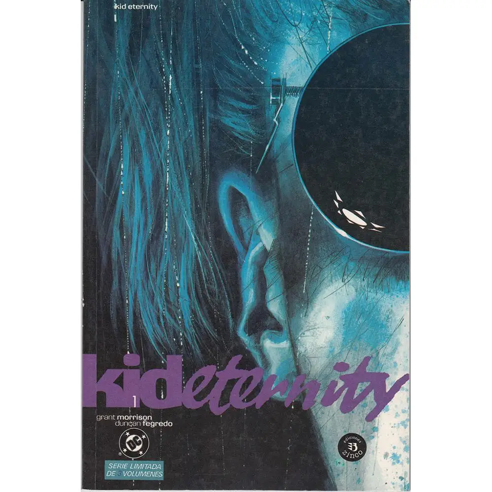 Kid Eternity No. 1 Di 3, Dc Comics, Editoriale Zinco, 1992, 1ª Ed. Spagnolo, Autore Di Grant Morrison