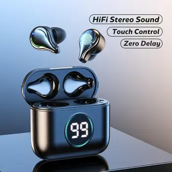 

Wireless Headphones TWS Bluetooth 5.1 Earphones HiFi Stereo Earbuds Touch Control Sports Waterproof Headsets With Charging Box