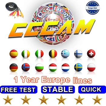 

Cccam Line For 1Year Spain Server HD Estable Germany Portugal India Italy Poland Cccam For DVB S2 Satellite Receiver Free Test