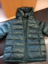 Chaqueta de invierno ultraligera para niñas, prendas de vestir con capucha, mono de nieve para niño, ropa de 2 a 8 años, 2020