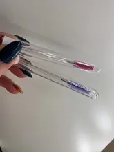 Eyebrow-Brush-Tube Crystal Sparkling-Bling Diamond Disposable Dust-Proof Replaceable