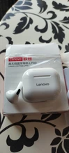Lenovo-auriculares inalámbricos LP40 TWS, originales, con Bluetooth, Control táctil, deportivos, estéreo, para teléfono Android