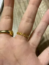 WANTME-Anillo de plata de primera ley con forma de sonrisa para mujer, sortija ajustable, cadena de eslabones de plata esterlina 925, estilo Hip Hop, Punk, 2021