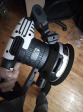 DEKO-LIJADORA ORBITAL Random DKSD125J1, 350W, con escape de polvo y depósito de polvo híbrido