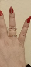 Anillo alas de Ángel ajustables de circonia para mujer, anillos Micro pavé de Color dorado, joyas anillos de moda, regalos para mujer