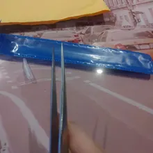 Pinzas puntiagudas de acero inoxidable alargadas, Grado Industrial, 18CM, para herramienta de reparación de teléfonos móviles