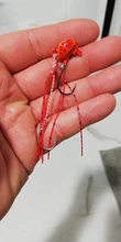 Rubber Skirt Bait Shrimp Boating Lead Fishing-Lure Jighead Madai Jig 40g Saltwater BLUX