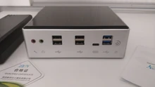 Mini PC Intel Core i7 10510U 2 * DDR4 M.2 SSD NVMe Windows 10 Linux Dual-banda WiFi Compatible con HDMI DP 4K 60Hz USB-C 2 * Ethernet