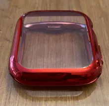 Cubierta para funda de Apple Watch, Protector de pantalla de parachoques TPU envolvente, suave, 44mm, 40mm, 42mm y 38mm, iWatch 6 SE 5 4 3 Series