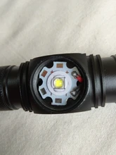 LED Headlamp Head-Torch Boruit D10 Rechargeable Waterproof 18650 Powerful-3000lm Camping