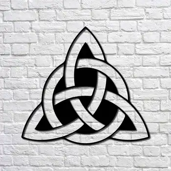 

Металлический декор стен Trinity Knot I 65x70 cm дизайн интерьера домашнего