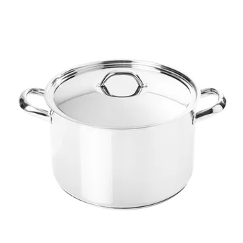 

Pot with handles and lid Range Unique cm26