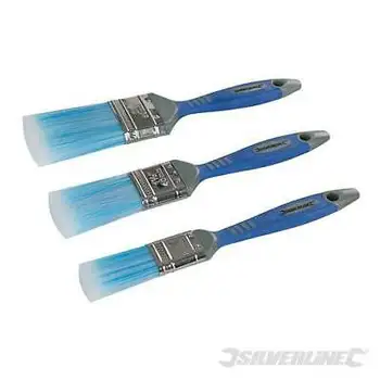 

Set of 3 resistant synthetic brushes for paint of 25-40-50mm Silverline