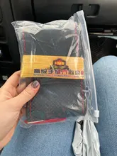 Braid-Cover Needles Auto-Accessories Steering-Wheel Artificial-Leather DIY Car And Thread