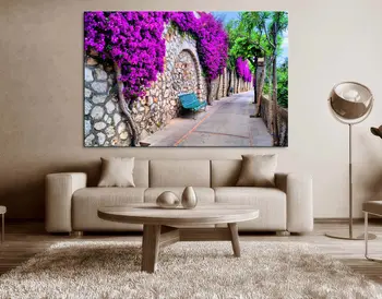 

Purple Flower Canvas Print