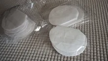 10 piezas de ropa de cojín de axila almohadillas de absorción de sudor escudo axila parches de sudor mujeres desodorante almohadilla de absorción