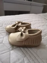 Zapatos de bebé para niño recién nacido, primeros pasos, suela de piel sintética, flecos de lazada de Princesa, zapatos de cuna para bebé, mocasines informales