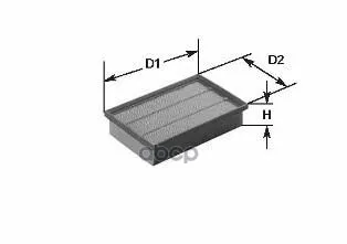 Фильтр Воздушный Fiat: Idea 04-, Punto 99-, Lancia: Y 00-03 Clean filters арт. MA1119