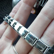 PULSERAS CON abalorio de acero inoxidable para hombre y mujer, joyería a la moda, brazalete corporal, precio al por mayor, novedad de 2019