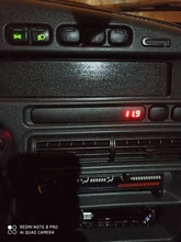 0,28 pulgadas rojo azul Digital Mini pantalla LED módulo DC2.5V-30V DC0-100V del voltímetro del probador de voltaje medidor de contador de Panel de coche de la motocicleta