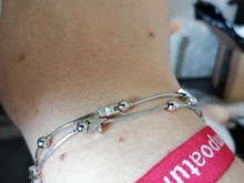 NEHZY-pulsera de plata de ley 925 para mujer, joyería de moda de alta calidad, pulsera simple cuadrada retro de 20CM de longitud