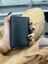 Protección de bloqueo Rfid portatarjetas, tarjetero bloqueador Rfid, portatarjetas de identificación, billetera de cuero o aluminio, protección de tarjeta bancaria de negocios, tarjetero de crédito